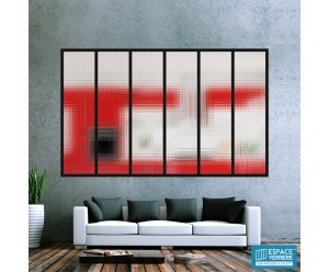 Verrière aluminium avec Verre armé