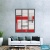 VERRIERE LOFT - L x H : 1000 x 1500 mm - LAQUÉ GRIS 7016 GRANITÉ evl_3_anthra