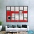 VERRIERE LOFT - L x H : 1600 x 1500 mm - LAQUÉ GRIS 7016 GRANITÉ evl_5_anthra